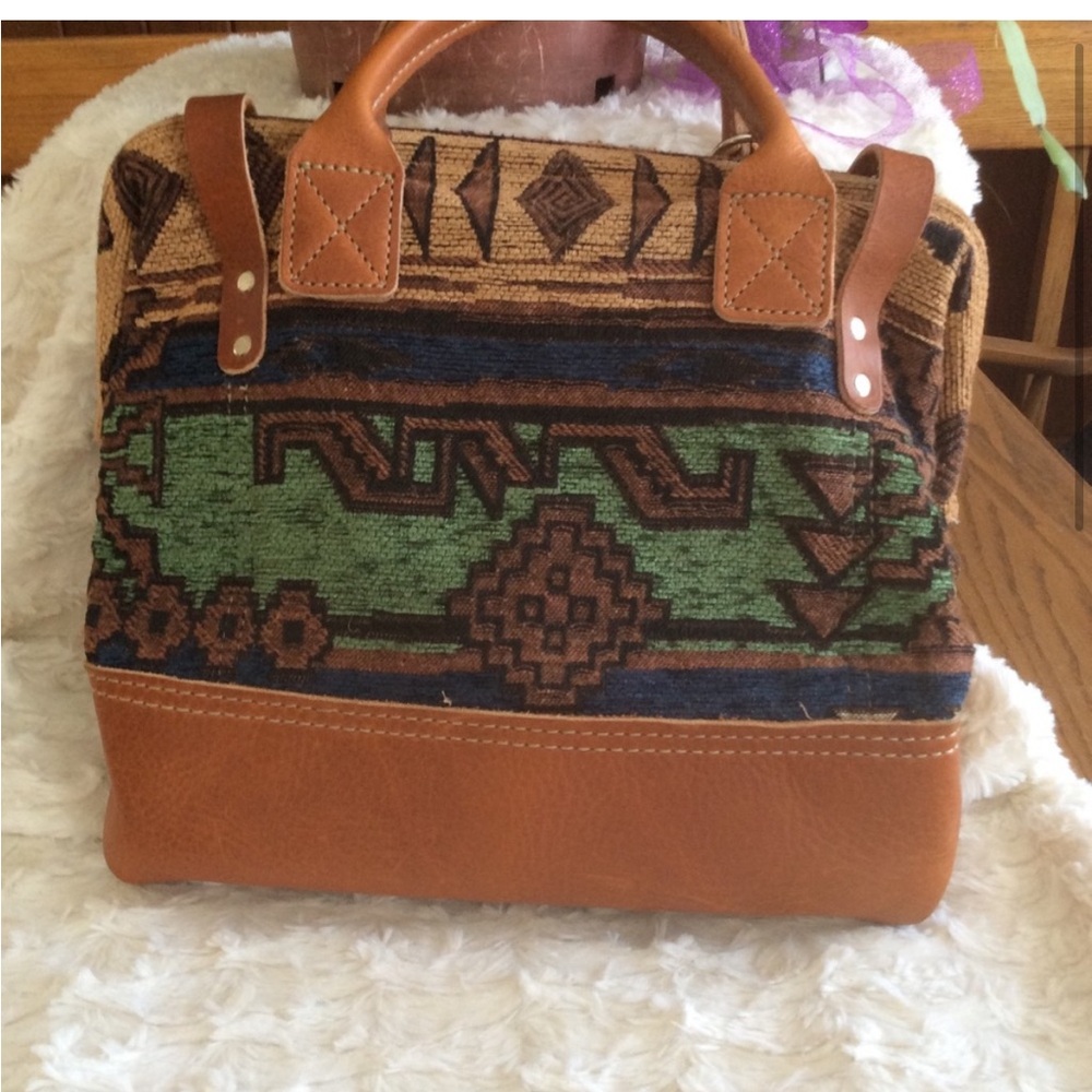 Miss L Fire Purse Textile And Leather Handbag Anthropologie Irregular Choice - Picture 3 of 8